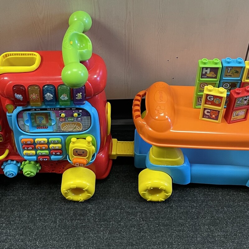 Vtech 4 In 1 Ride On Trai, Multi, Size: Pre-owned