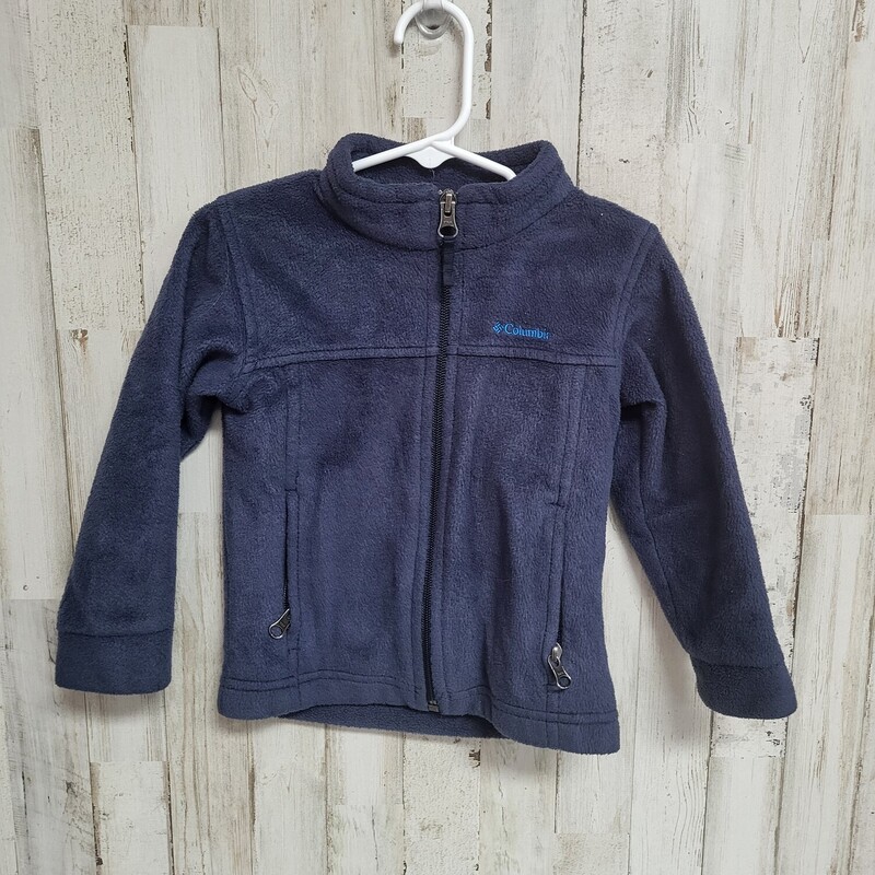 3T Navy Fleece Jacket, Navy, Size: Boy 2T-4T