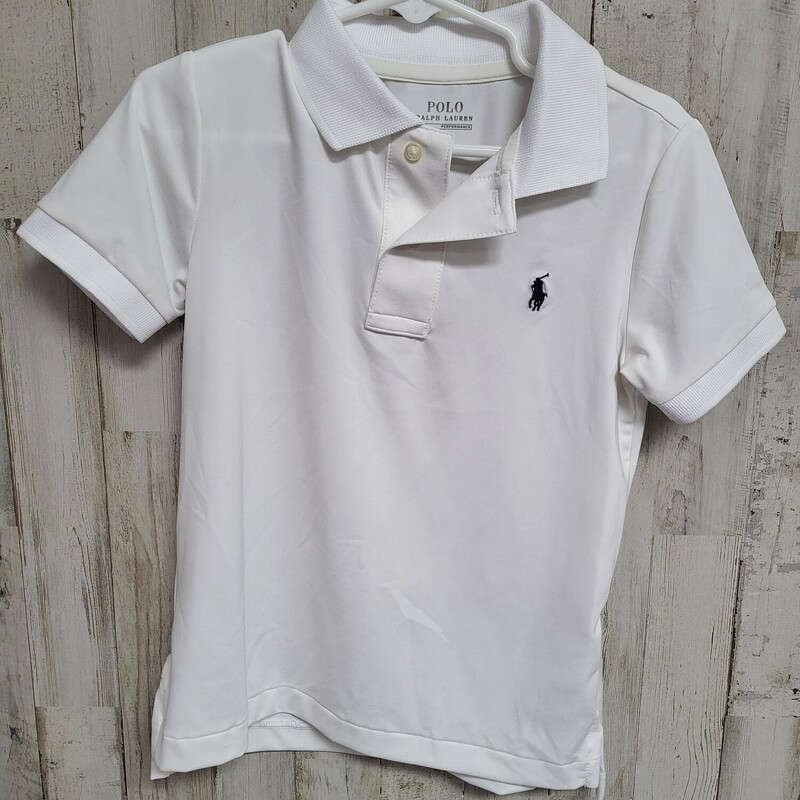 3T White Dry Fit Polo, White, Size: Boy 2T-4T