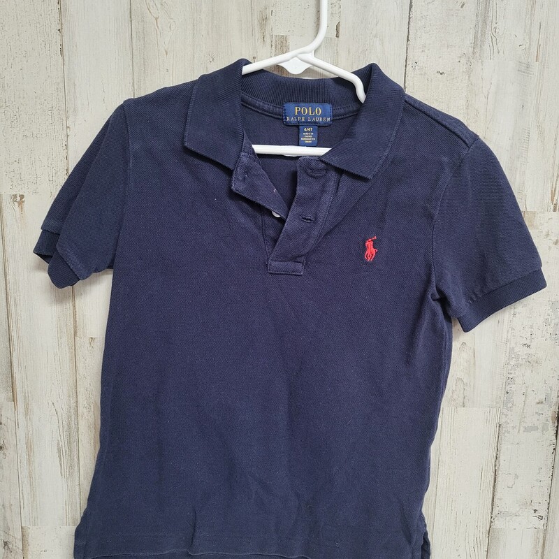 4T Navy Polo