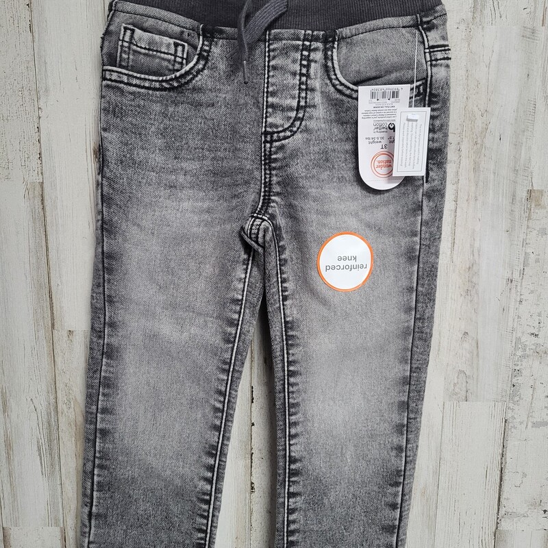 NEW 3T Black Wash Jeans