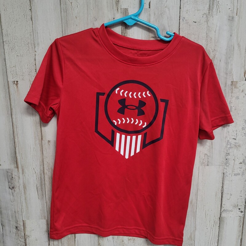 5T Red Baseball Dry Fit T, Red, Size: Boy 5-8