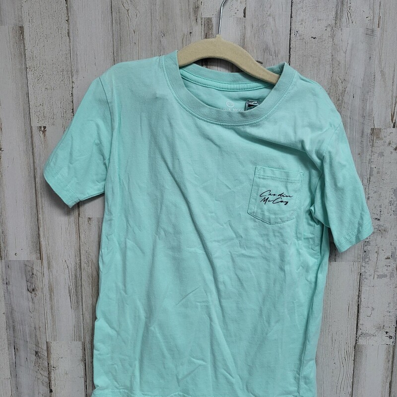 6x (SM) Teal Gone Fishin, Teal, Size: Boy 5-8