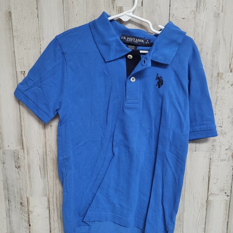 6/7 Blue Polo