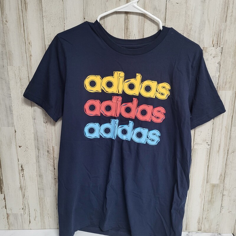 NEW 18/20 Navy Logo Tee, Navy, Size: Boy 10 Up