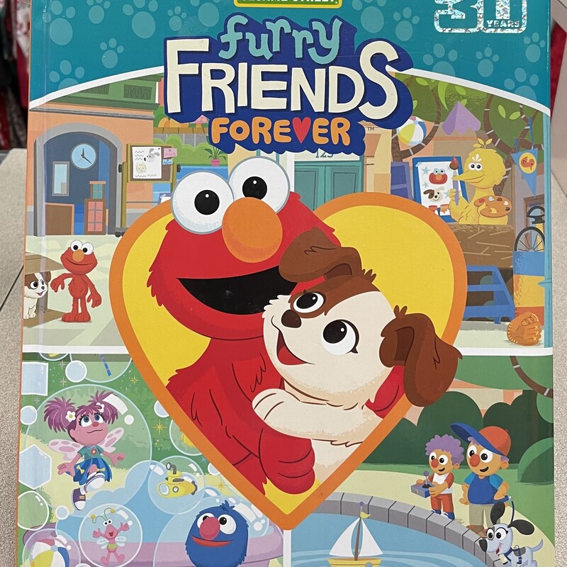 Sesame Furry Friends, Multi, Size: Boardbook