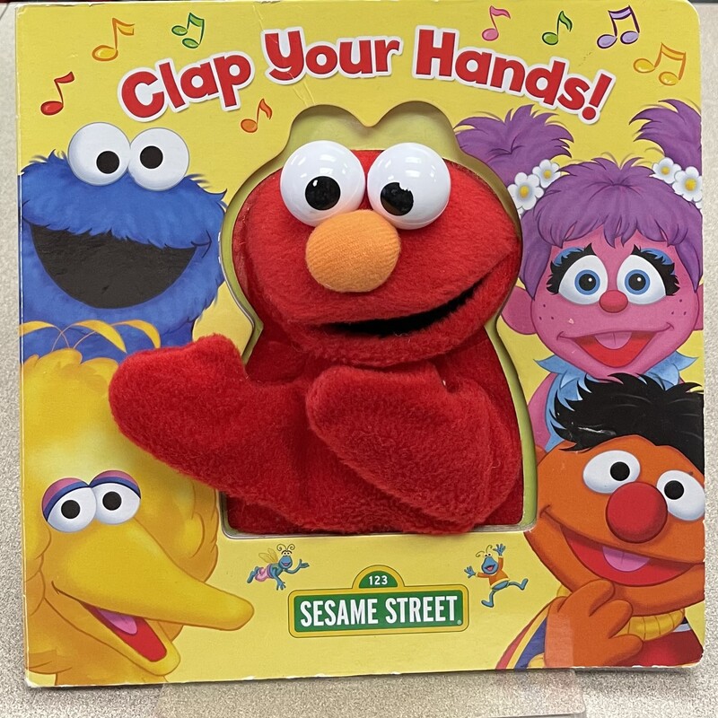 Clap Your Hands Elmo, Multi, Size: Boardbook