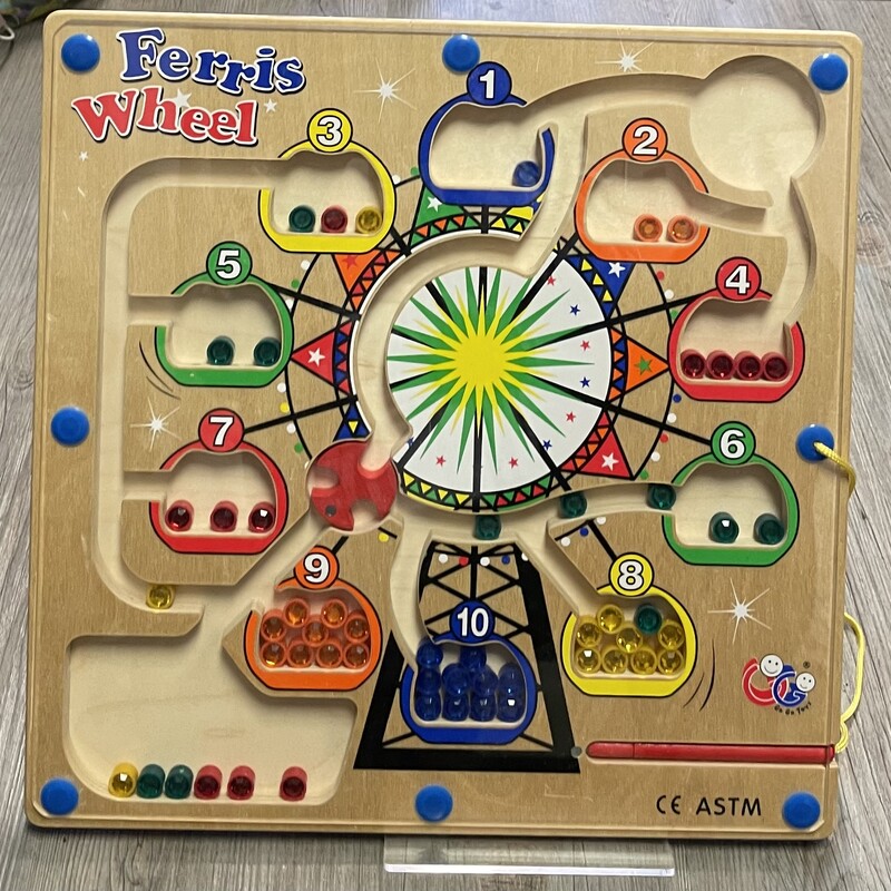 Ferris Wheel Magnetic Maz, Multi, Size: Pre-owned