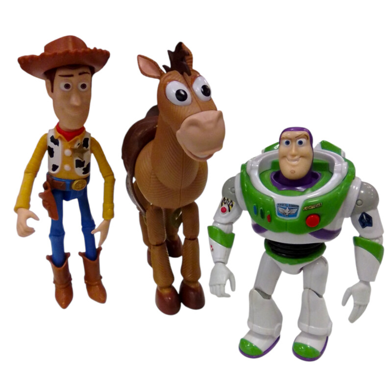 3pc Woody/Buzz/Bullseye