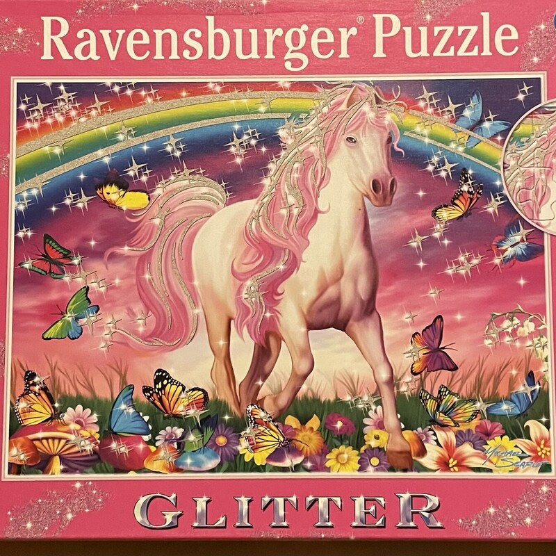 Ravensburger Puzzle Glitter, Multi, Size: Pre-owned