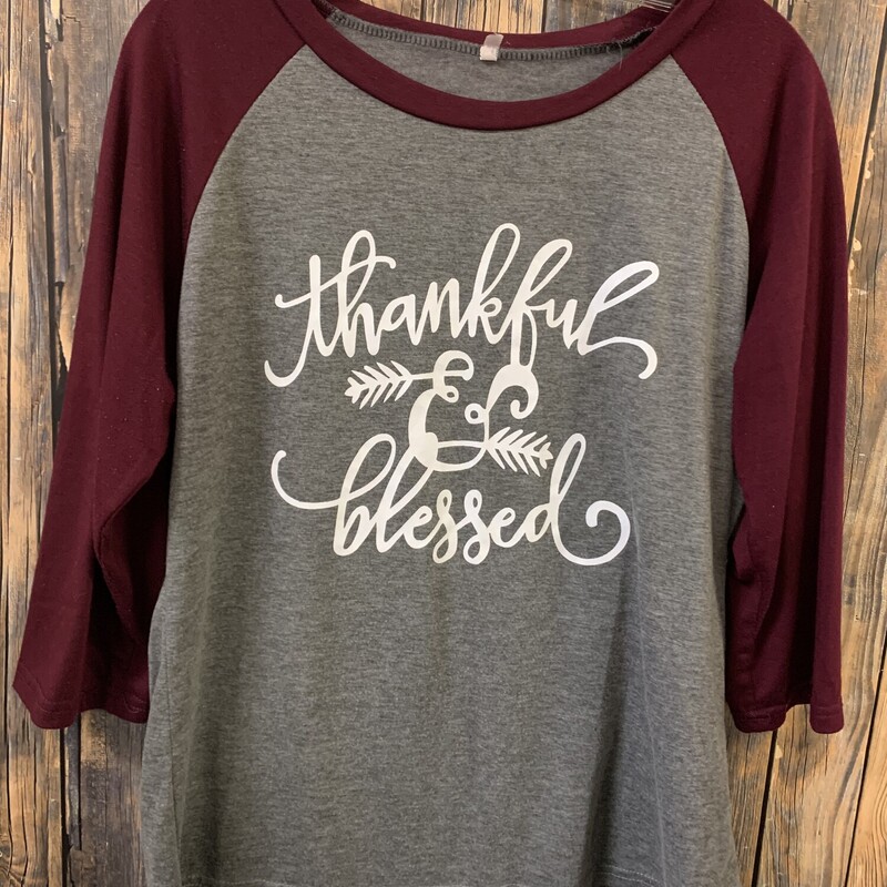 Thankful And Blessed Shir, Size: M