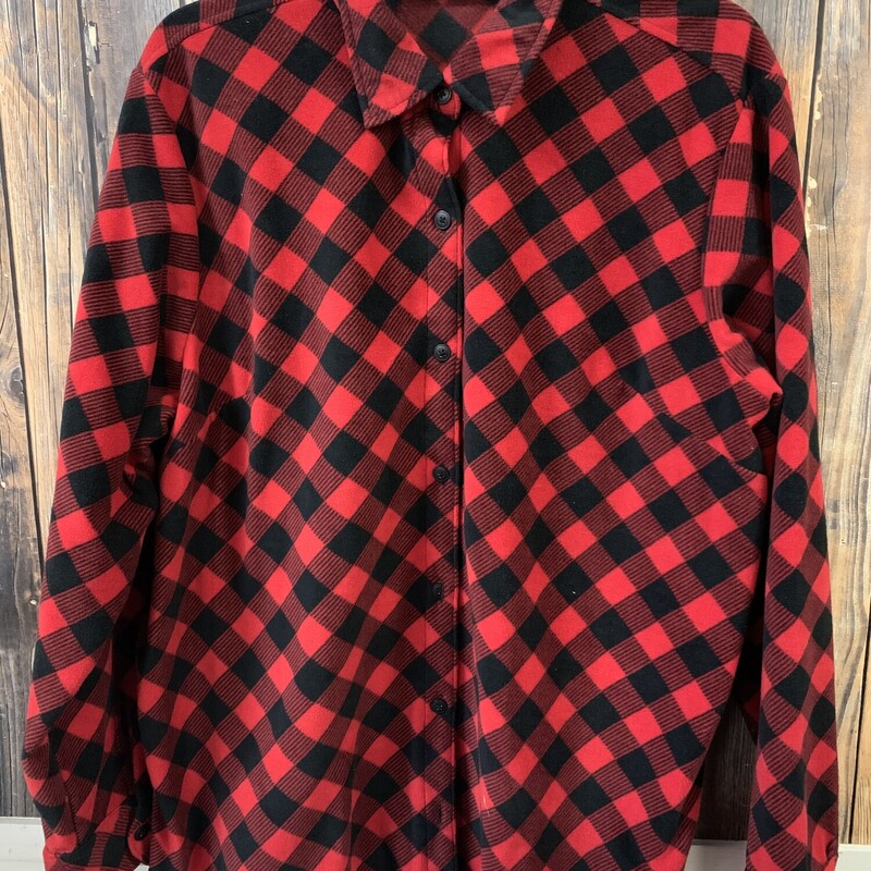 Black/red Lee Shirt, Size: XL