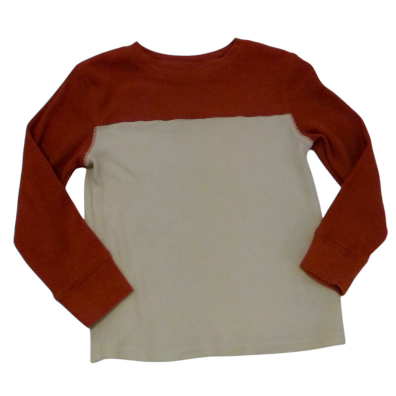 Long Sleeve Shirt: OR/Tan