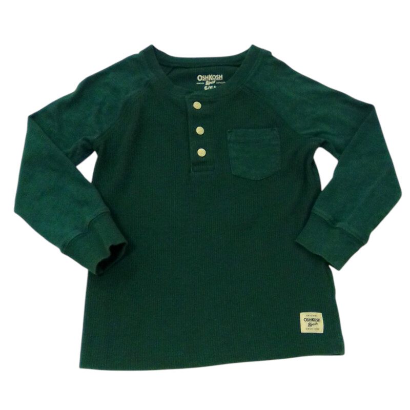 Long Sleeve Shirt: DK/GN