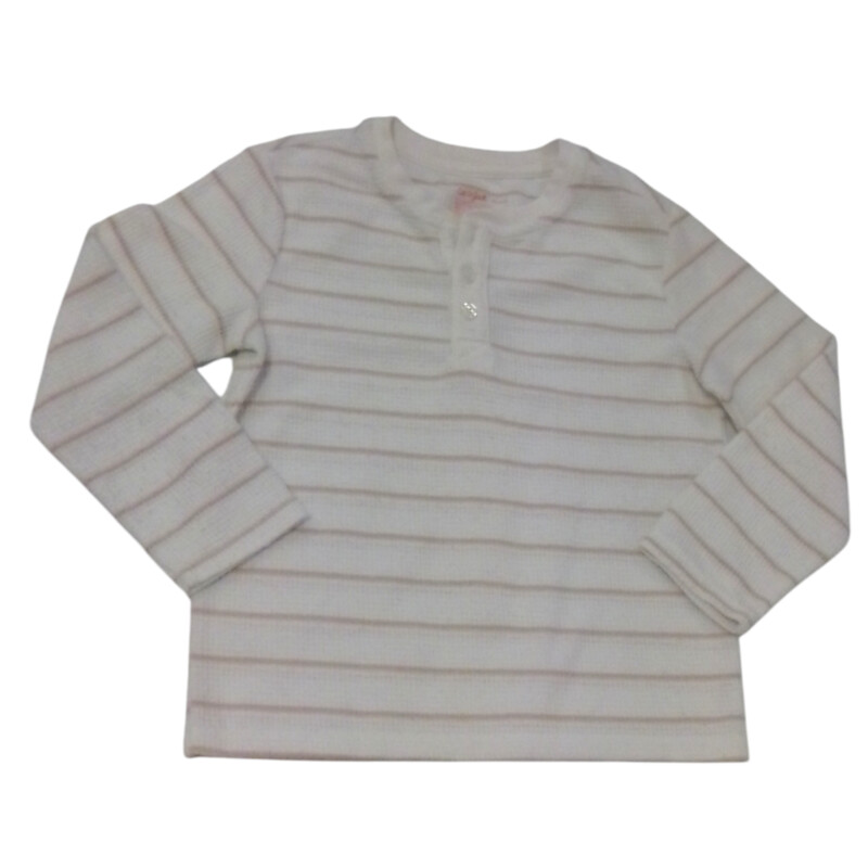 Long Sleeve Shirt: WH/Tan