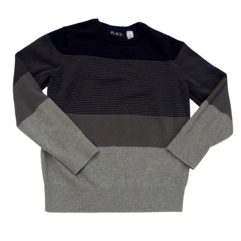 Sweater: BL/Gray Stripes