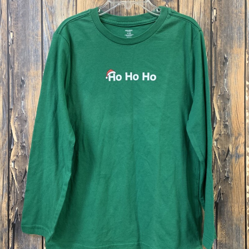 Green Ho Ho Ho Shirt, Size: 8