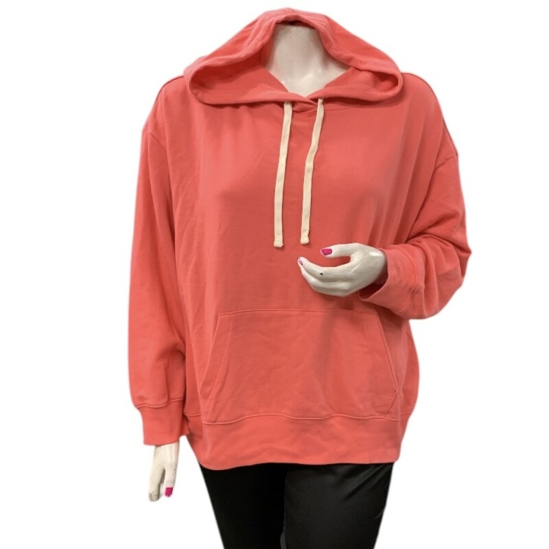 Gap Hoodie, Coral, Size: 2X