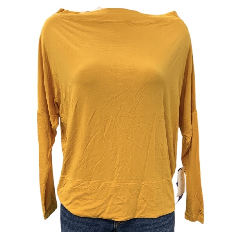 Stella & Dot Top NWT, Mustard, Size: S