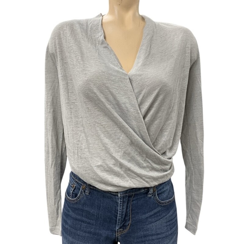 Stella & Dot Top, Grey, Size: S