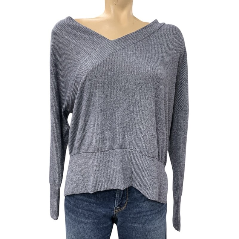 Stella & Dot Top, Grey, Size: S