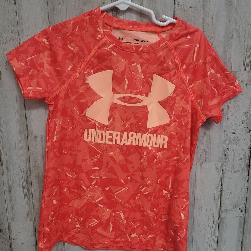 8 Orange Printed Tee, Orange, Size: Girl 7/8