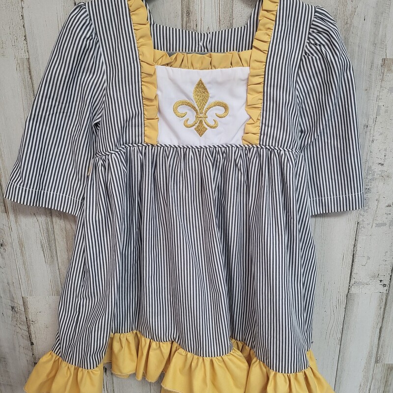 2T Ruffle Striped Saint D