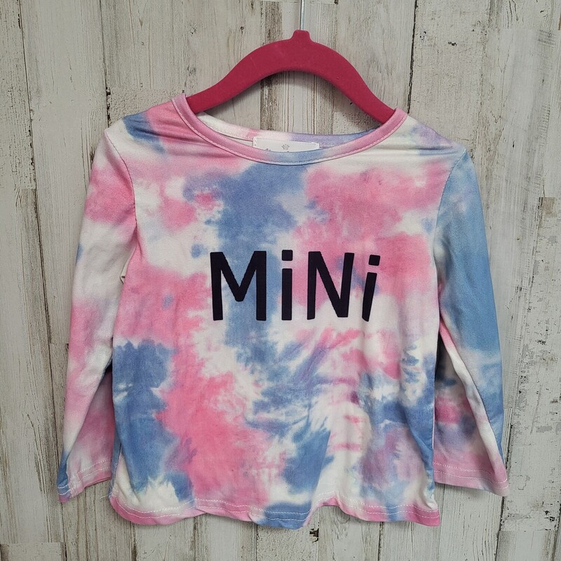 2T Pink Dye Mini Top, Pink, Size: Girl 2T