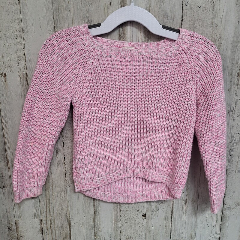 24M Pink Knit Sweater, Pink, Size: Girl 18-24