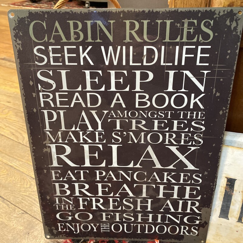 Cabin Rules