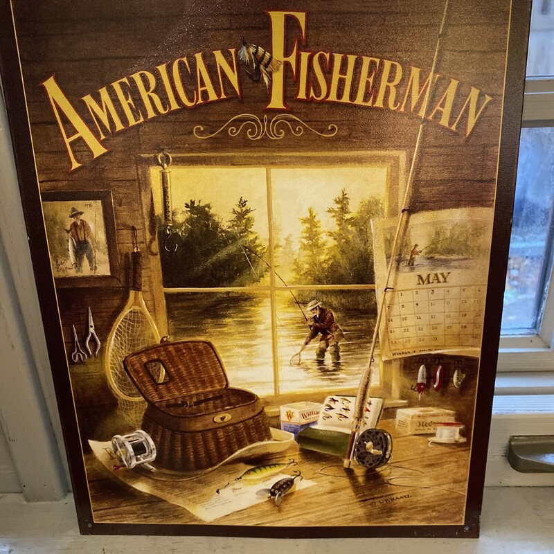 American Fisherman

Size: 16Hx12.5W