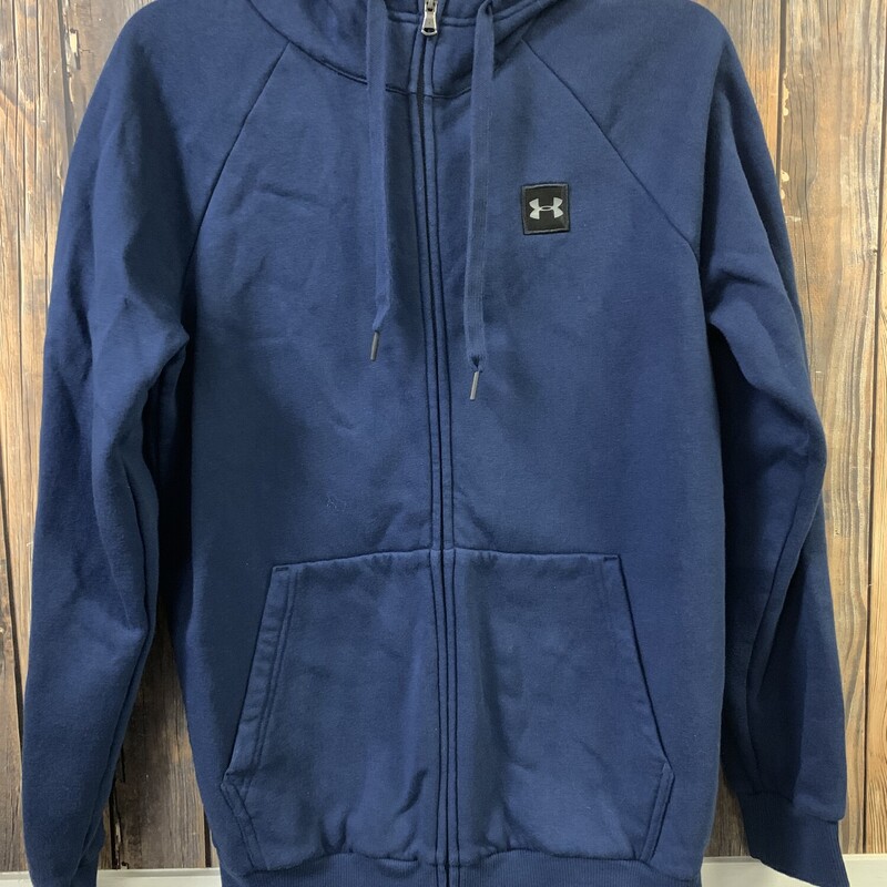 Blue UA Hoodie, Size: S