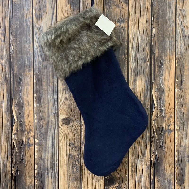 NWT Blue-Xmas Stocking