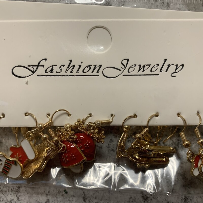 Santa Earring Set