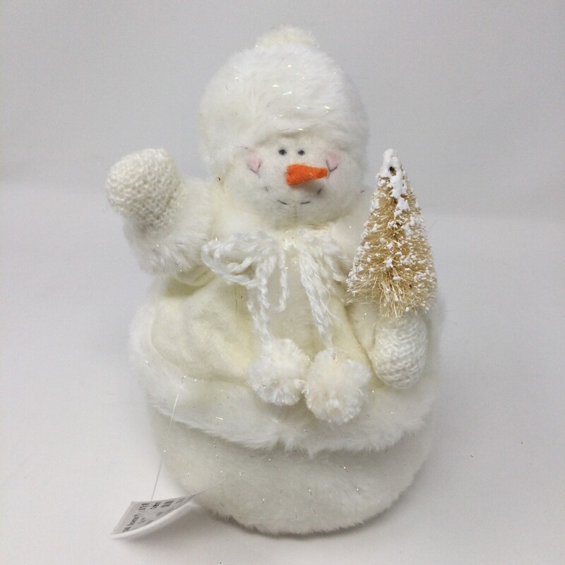 Snowman Stuffy & Tree
Cream