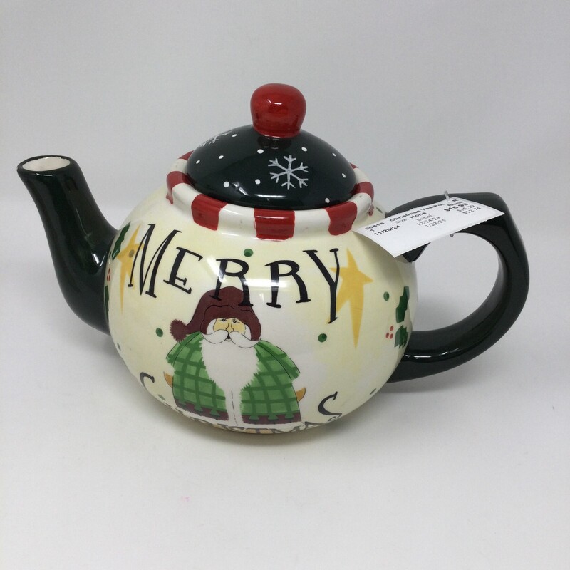 Christmas Tea Pot