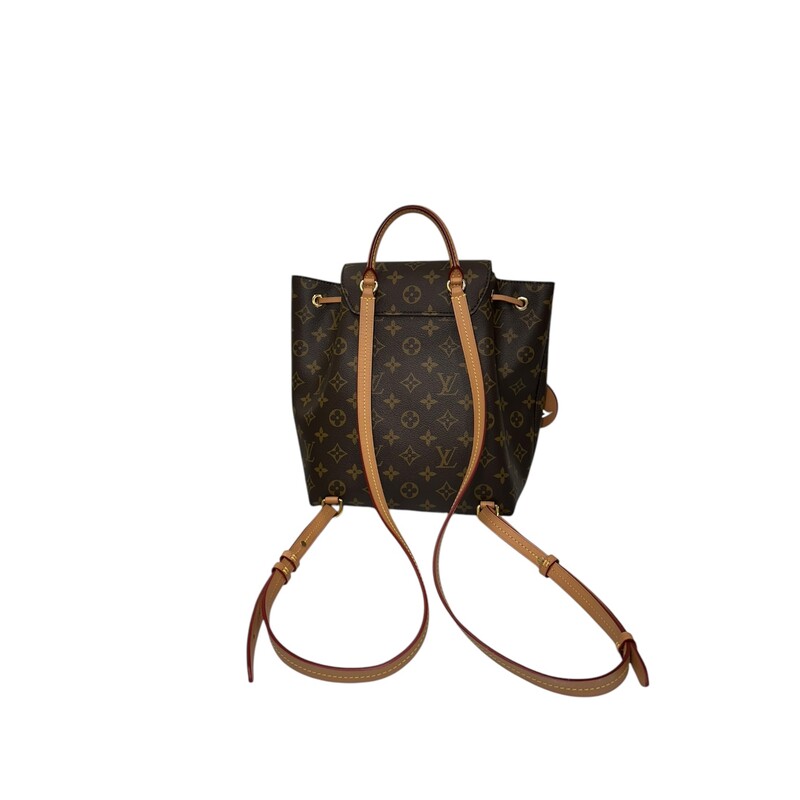 Louis Vuitton Montsouris Monogram Backpack<br />
New Model<br />
In excellent condition.<br />
<br />
Date Code: Microchip comes with entrupy certificate<br />
<br />
Dimensions:<br />
<br />
9.5L x 10 H<br />
<br />
Comes with original dust bag but no box.