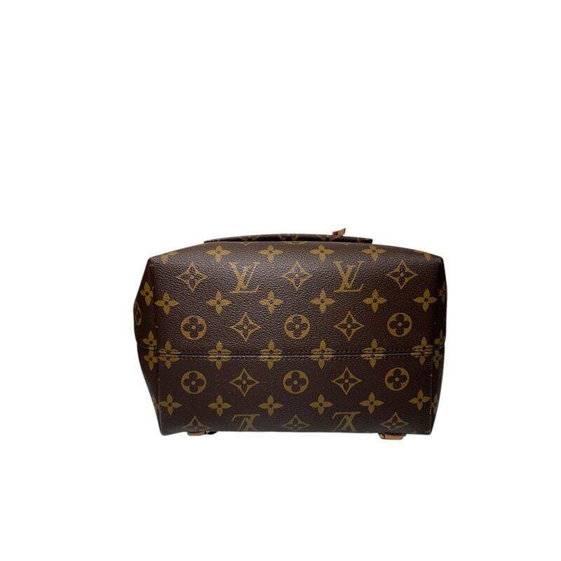 Louis Vuitton Montsouris Monogram Backpack<br />
New Model<br />
In excellent condition.<br />
<br />
Date Code: Microchip comes with entrupy certificate<br />
<br />
Dimensions:<br />
<br />
9.5L x 10 H<br />
<br />
Comes with original dust bag but no box.