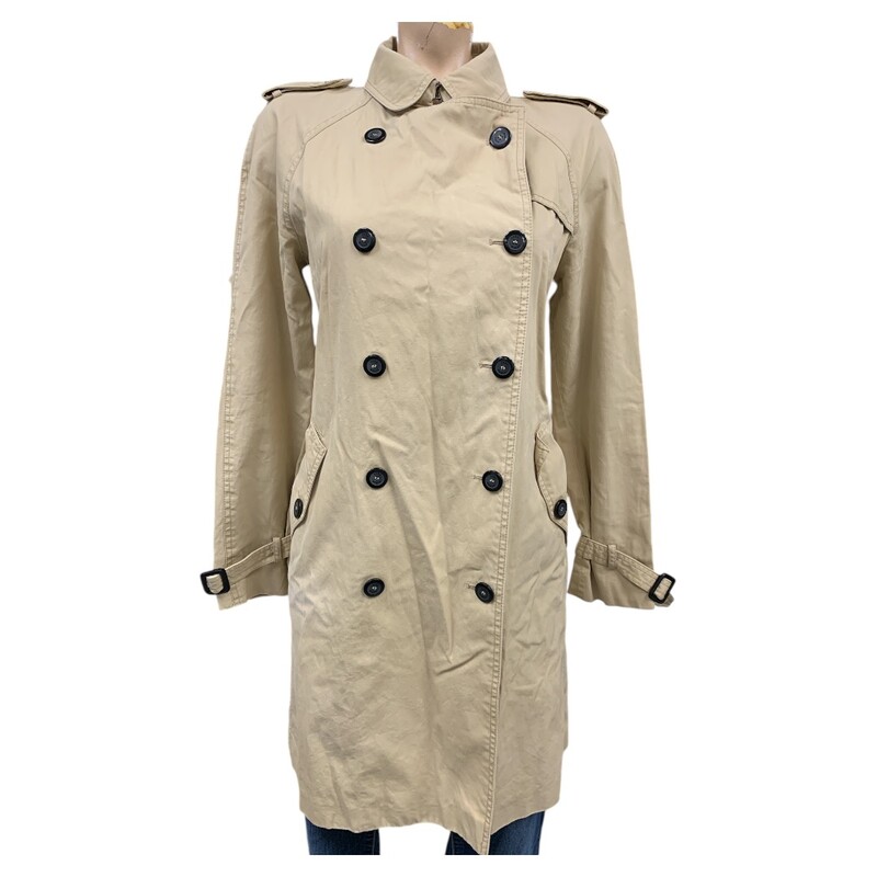 Zara Trench, Brown, Size: M