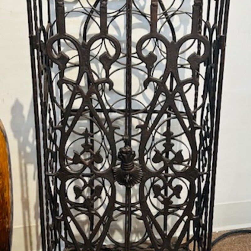 Vintage Wrought Iron Wine