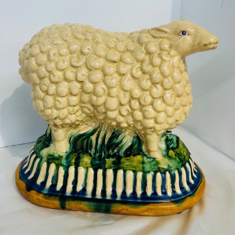 Majolica Style Sheep