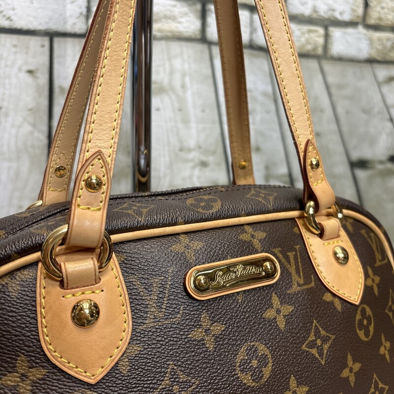 Louis Vuitton Montorgueil, Monogram, Size: Shldr Pm