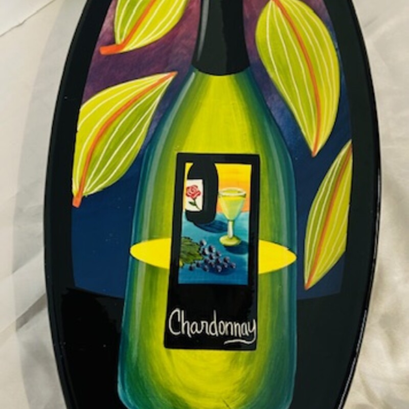 Mary Naylor Chardonnay Platter
Green Purple Black Size: 9 x 20.5H