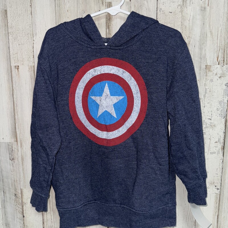 5/6 Navy Capt America Hoo