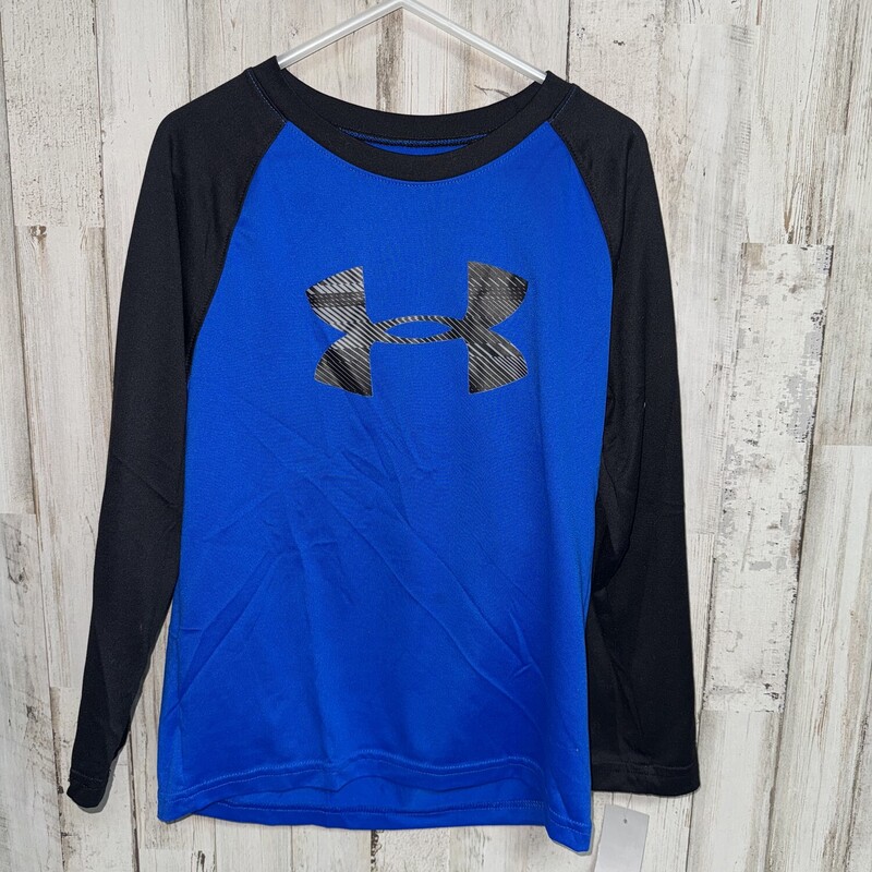 6x Blue Logo Raglan Dry F, Blue, Size: Boy 5-8