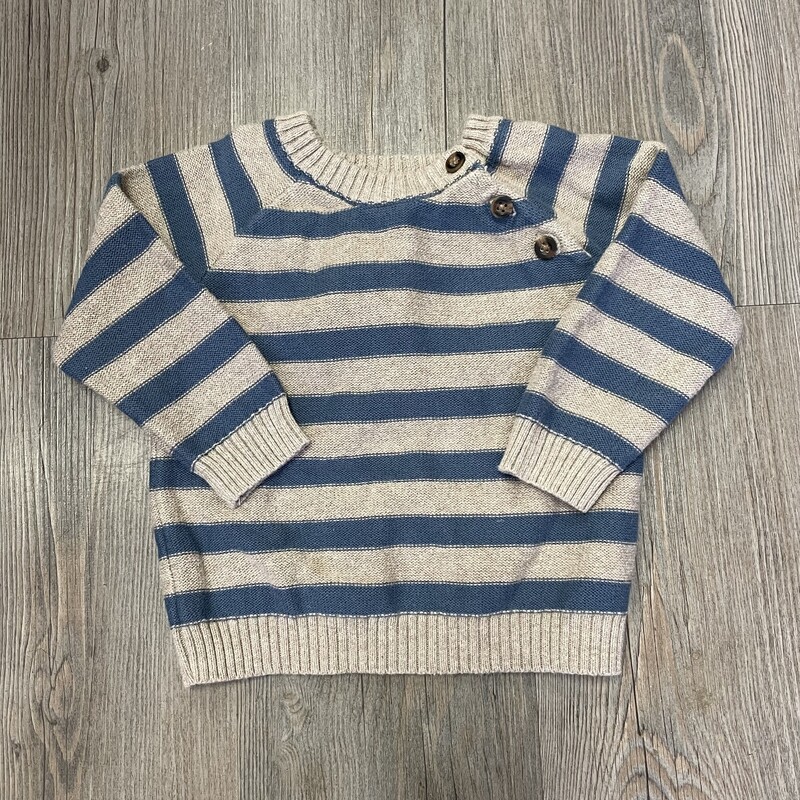 Carters Knit Sweater, Blue/bro, Size: 9M