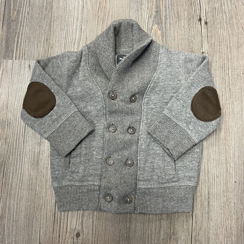 H&M Cardigan, Grey, Size: 6-9M