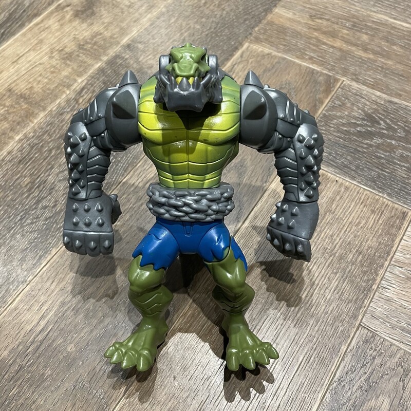 Croc Villain Action Figure, Multi, Size: 6 Inch