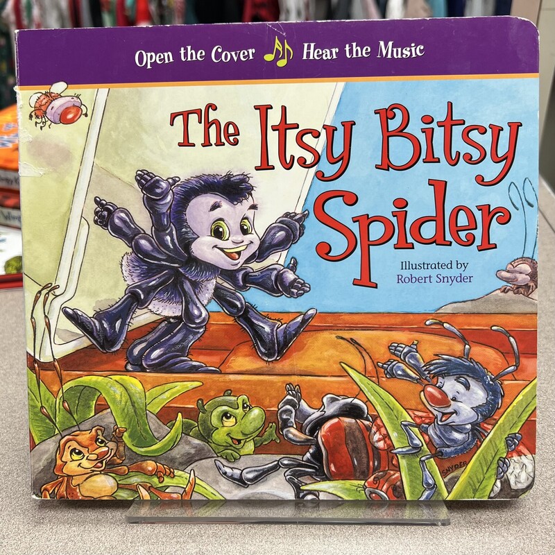 The Itsy Bitsy Spider, Multi, Size: Boardbook