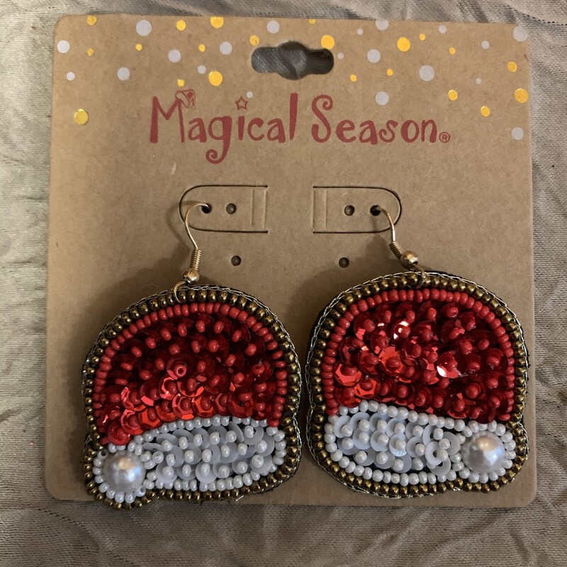 Santa Hat Earrings